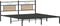 vidaXL - Bedframe - zonder - matras - 183x213cm - spaanplaat - sonoma - eikenkleurig