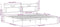 vidaXL - Bedframe - zonder - matras - 193x203 - cm - spaanplaat - bruin - eikenkleurig