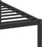 vidaXL - Bedframe - zonder - matras - 193x203 - cm - spaanplaat - bruin - eikenkleurig