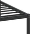 vidaXL - Bedframe - zonder - matras - 193x203cm - spaanplaat - sonoma - eikenkleurig