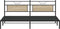 vidaXL - Bedframe - zonder - matras - 193x203cm - spaanplaat - sonoma - eikenkleurig