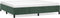 vidaXL - Bedframe - zonder - matras - 200x200 - cm - fluweel - donkergroen