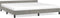vidaXL - Bedframe - zonder - matras - 200x200 - cm - fluweel - lichtgrijs