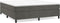 vidaXL - Bedframe - zonder - matras - 200x200 - cm - fluweel - donkergrijs