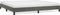 vidaXL - Bedframe - zonder - matras - 200x200 - cm - fluweel - donkergrijs