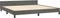 vidaXL - Bedframe - zonder - matras - 200x200 - cm - fluweel - donkergrijs