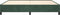 vidaXL - Bedframe - zonder - matras - 200x200 - cm - fluweel - donkergroen