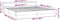 vidaXL - Bedframe - zonder - matras - 200x200 - cm - fluweel - donkerblauw