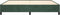 vidaXL - Bedframe - zonder - matras - 200x200 - cm - fluweel - donkergroen