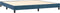 vidaXL - Bedframe - zonder - matras - 200x200 - cm - fluweel - donkerblauw
