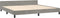 vidaXL - Bedframe - zonder - matras - 200x200 - cm - fluweel - lichtgrijs
