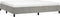 vidaXL - Bedframe - zonder - matras - 200x200 - cm - fluweel - lichtgrijs