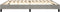 vidaXL - Bedframe - zonder - matras - 200x200 - cm - fluweel - lichtgrijs
