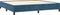 vidaXL - Bedframe - zonder - matras - 200x200 - cm - fluweel - donkerblauw