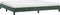 vidaXL - Bedframe - zonder - matras - 200x200 - cm - fluweel - donkergroen
