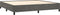 vidaXL - Bedframe - zonder - matras - 200x200 - cm - fluweel - donkergrijs