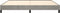 vidaXL - Bedframe - zonder - matras - 200x200 - cm - fluweel - lichtgrijs