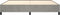 vidaXL - Bedframe - zonder - matras - 200x200 - cm - fluweel - lichtgrijs