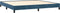 vidaXL - Bedframe - zonder - matras - 200x200 - cm - fluweel - donkerblauw