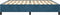 vidaXL - Bedframe - zonder - matras - 200x200 - cm - fluweel - donkerblauw