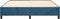 vidaXL - Bedframe - zonder - matras - 200x200 - cm - fluweel - donkerblauw