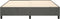 vidaXL - Bedframe - zonder - matras - 200x200 - cm - fluweel - donkergrijs