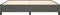 vidaXL - Bedframe - zonder - matras - 200x200 - cm - fluweel - donkergrijs