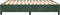 vidaXL - Bedframe - zonder - matras - 200x200 - cm - fluweel - donkergroen