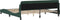 vidaXL - Bedframe - zonder - matras - 200x200 - cm - fluweel - donkergroen