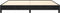 vidaXL - Bedframe - zonder - matras - 200x200 - cm - fluweel - zwart