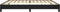 vidaXL - Bedframe - zonder - matras - 200x200 - cm - fluweel - zwart