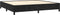 vidaXL - Bedframe - zonder - matras - 200x200 - cm - fluweel - zwart