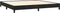 vidaXL - Bedframe - zonder - matras - 200x200 - cm - fluweel - zwart