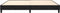 vidaXL - Bedframe - zonder - matras - 200x200 - cm - fluweel - zwart