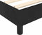 vidaXL - Bedframe - zonder - matras - 200x200 - cm - fluweel - zwart