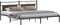 vidaXL - Bedframe - zonder - matras - 200x200 - cm - spaanplaat - bruin - eikenkleurig