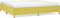 vidaXL - Bedframe - zonder - matras - 200x200 - cm - stof - groen