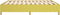 vidaXL - Bedframe - zonder - matras - 200x200 - cm - stof - groen