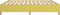vidaXL - Bedframe - zonder - matras - 200x200 - cm - stof - groen