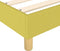 vidaXL - Bedframe - zonder - matras - 200x200 - cm - stof - groen