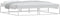 vidaXL - Bedframe - zonder - matras - 200x200 - cm - wit