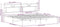 vidaXL - Bedframe - zonder - matras - 200x200cm - spaanplaat - sonoma - eikenkleurig
