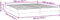 vidaXL - Bedframe - zonder - matras - 200x220 - cm - fluweel - donkerblauw