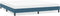 vidaXL - Bedframe - zonder - matras - 200x220 - cm - fluweel - donkerblauw