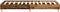 vidaXL - Bedframe - zonder - matras - 75x190 - cm - bewerkt - hout - oud - hout