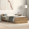 vidaXL - Bedframe - zonder - matras - 75x190 - cm - spaanplaat - ambachtelijk