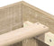vidaXL - Bedframe - zonder - matras - 75x190 - cm - spaanplaat - sonoma - eikenkleurig