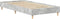 vidaXL - Bedframe - zonder - matras - 75x190 - cm - spaanplaat - betongrijs