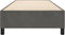 vidaXL - Bedframe - zonder - matras - 80x200 - cm - fluweel - donkergrijs