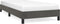 vidaXL - Bedframe - zonder - matras - 80x200 - cm - fluweel - donkergrijs
